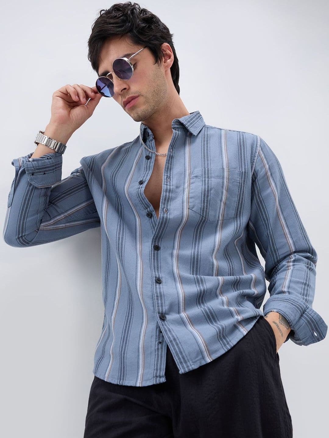 VASTRADO Classic Checked Casual Shirt - view 1