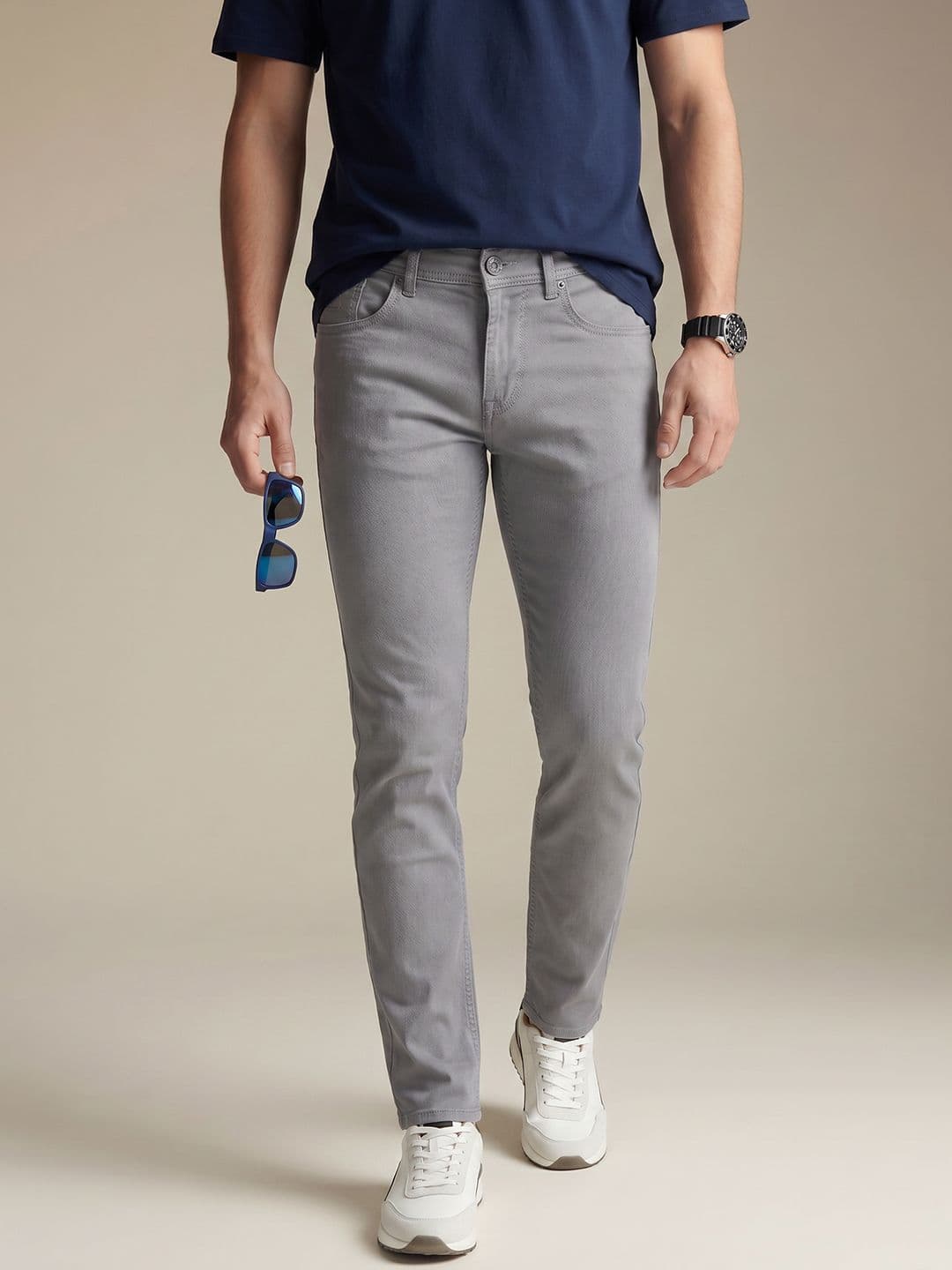 Being Human Men Skinny Fit Stretchable Jeans - view 1
