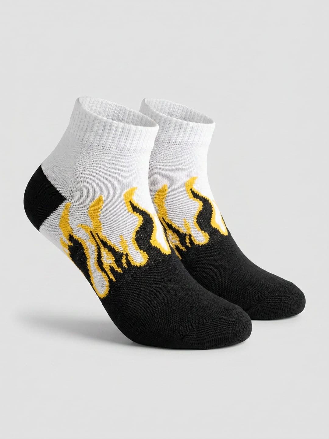 Moda Rapido Men Cotton Blend Patterned Ankle Length Socks - view 1