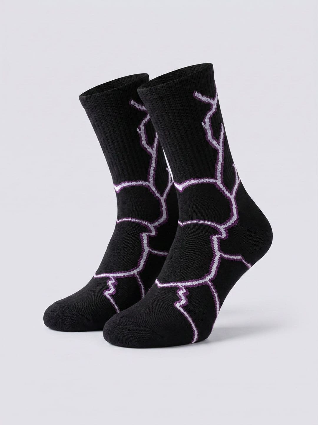 Moda Rapido Men Pack of 2 Cotton Blend Patterned Calf Length Socks - view 1