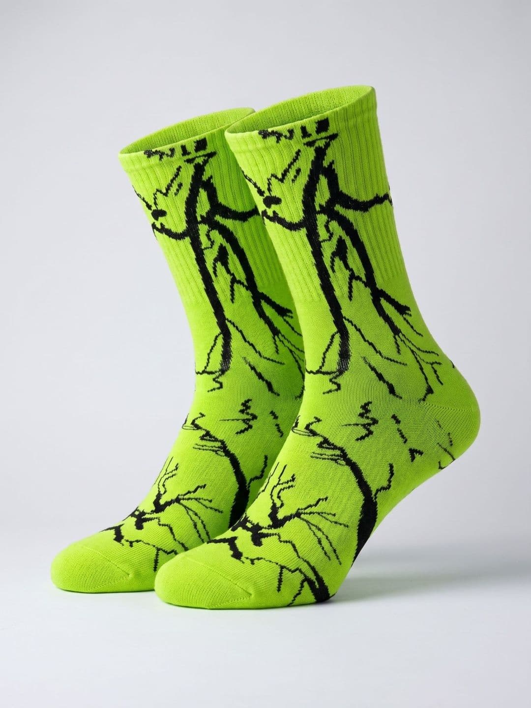 Moda Rapido Men Pack of 2 Cotton Blend Patterned Calf Length Socks - view 1