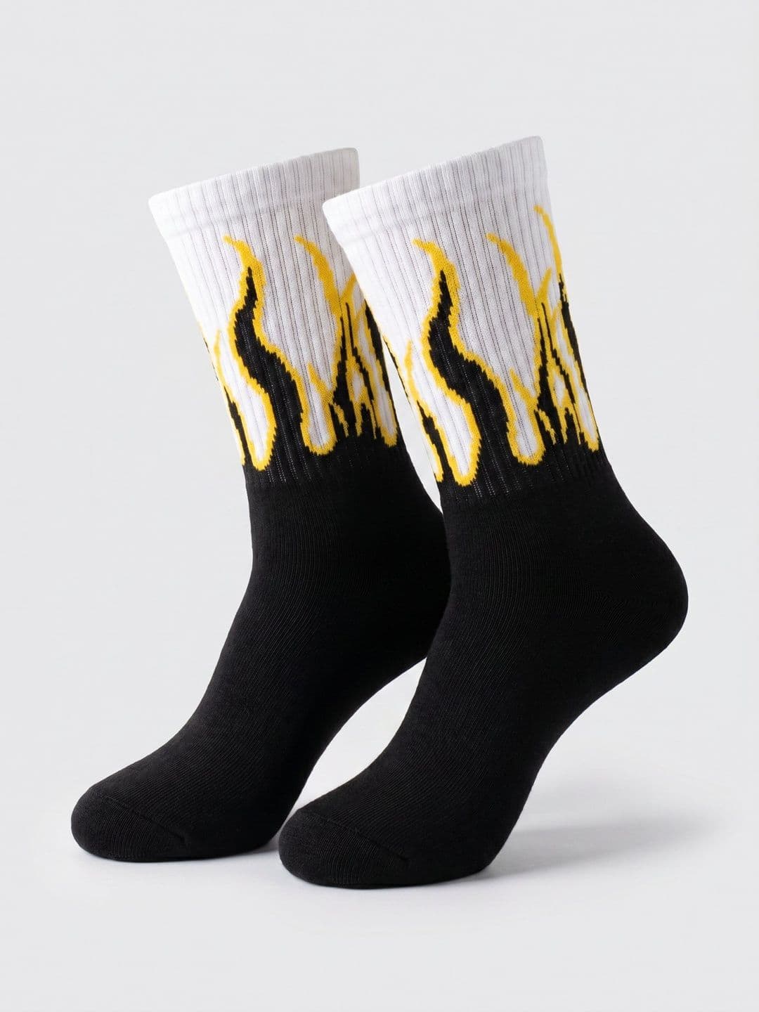 Moda Rapido Men Pack of 2 Cotton Blend Patterned Calf Length Socks - view 1