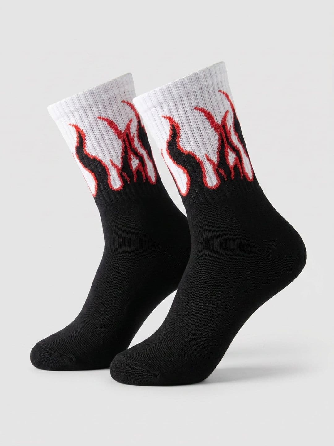 Moda Rapido Men Pack of 2 Cotton Blend Patterned Calf Length Socks - view 1