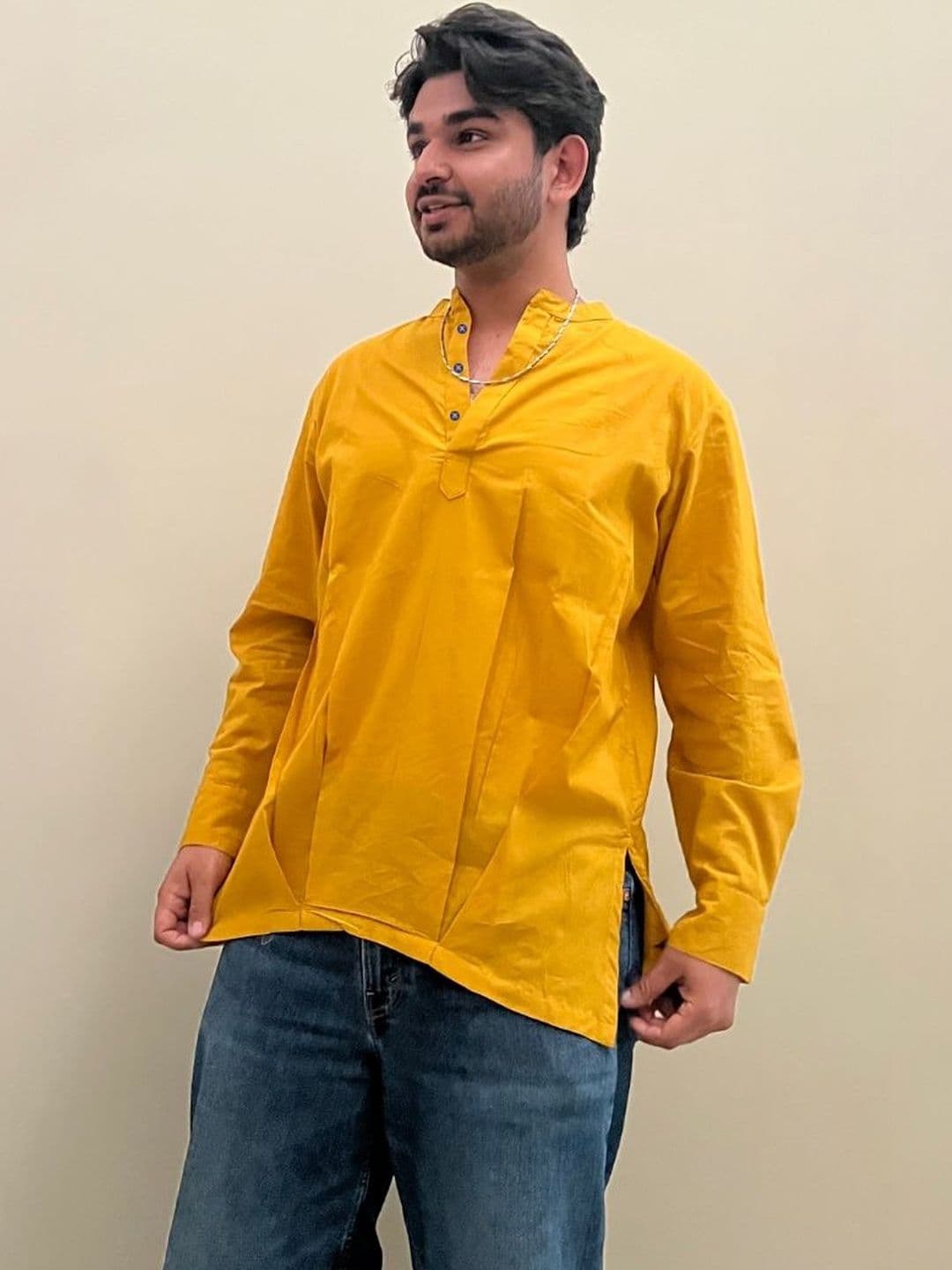 Disha R Dot Men Kurta - view 1