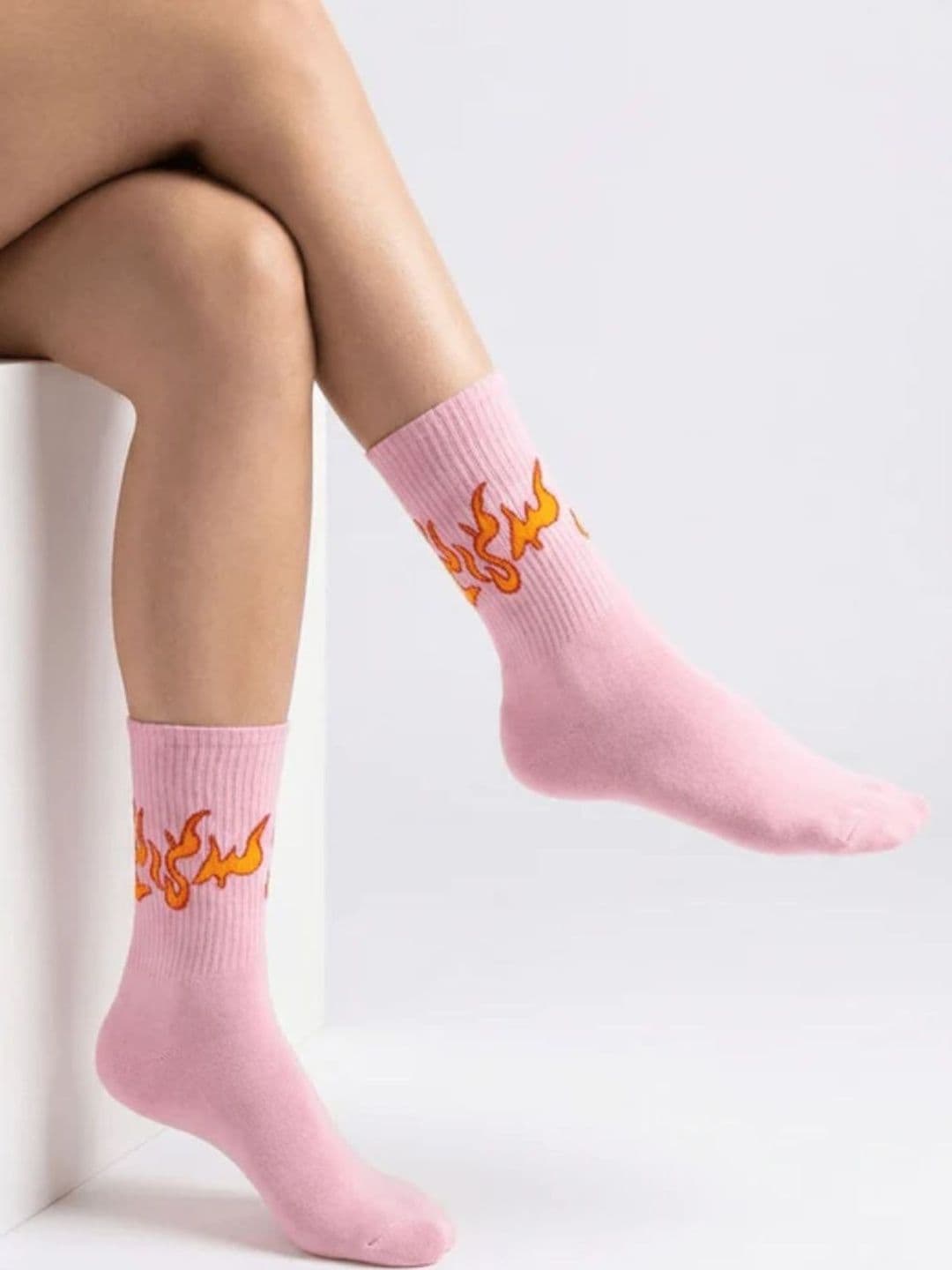 Sockscarving Men Patterned Organic Cotton Calf Length Socks - view 1