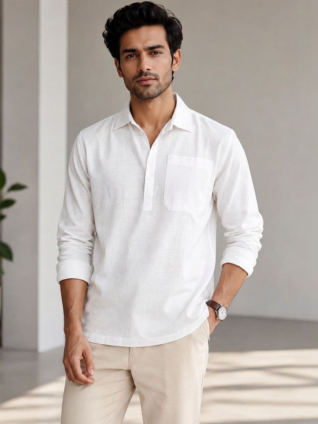 D Finish Men Kurta - view 1