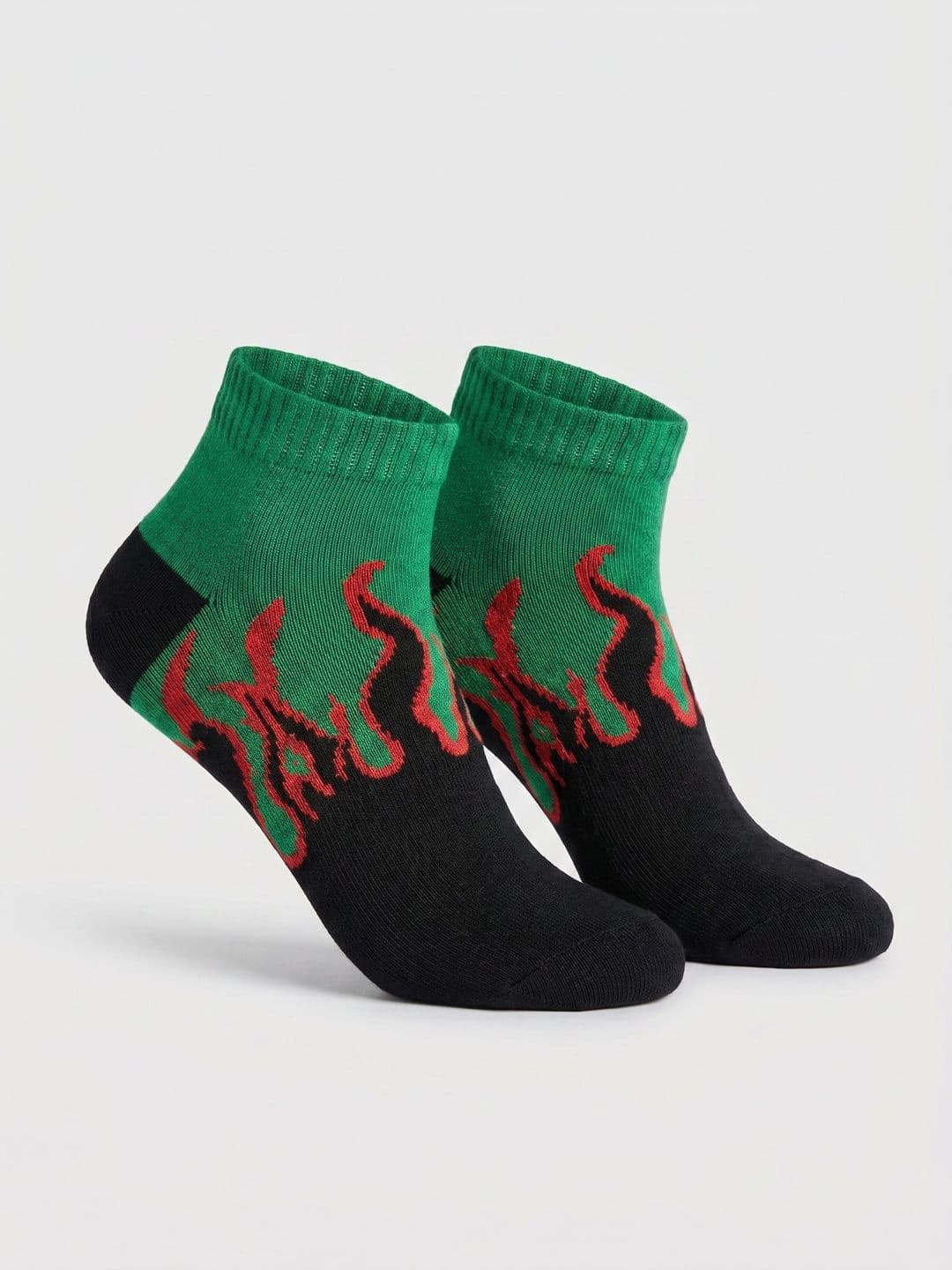 Moda Rapido Men Cotton Blend Patterned Ankle Length Socks - view 1