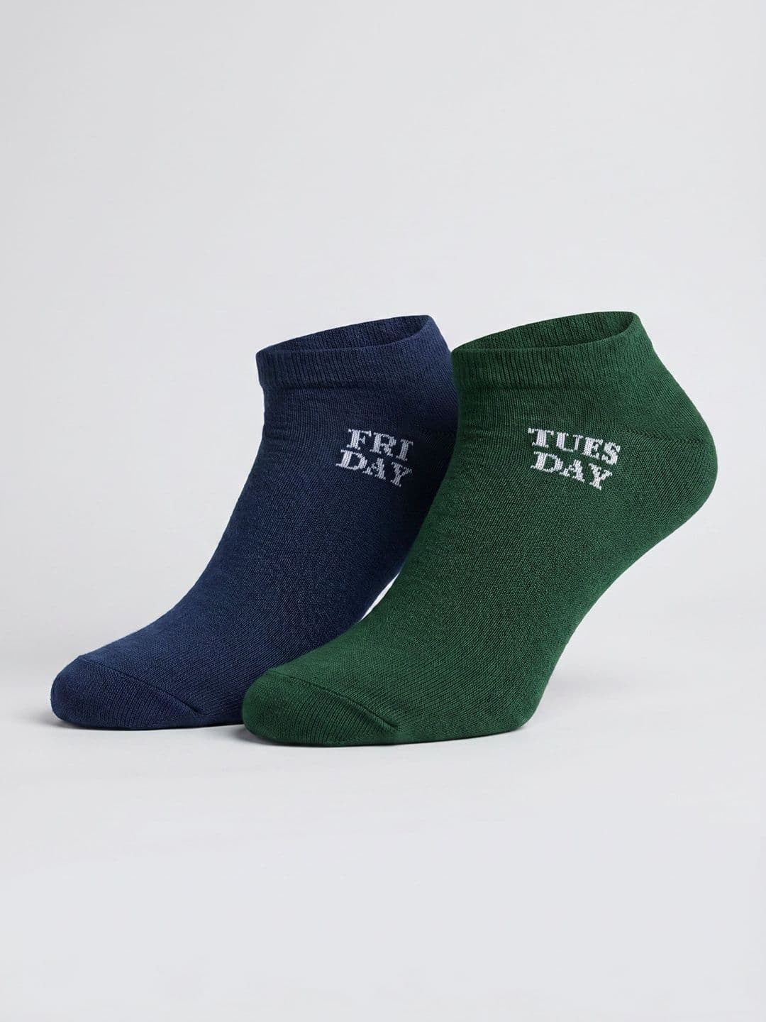 Moda Rapido Men Pack of 2 Cotton Blend Patterned Ankle Length Socks - view 1