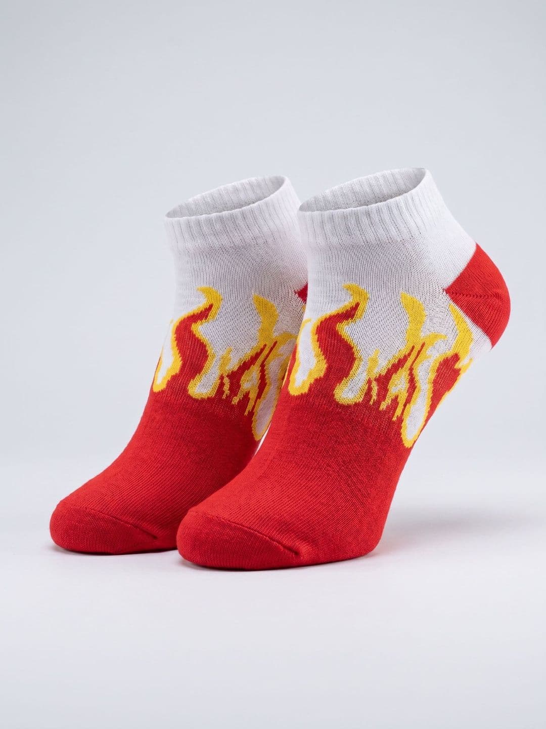 Moda Rapido Men Pack of 2 Cotton Blend Patterned Ankle Length Socks - view 1