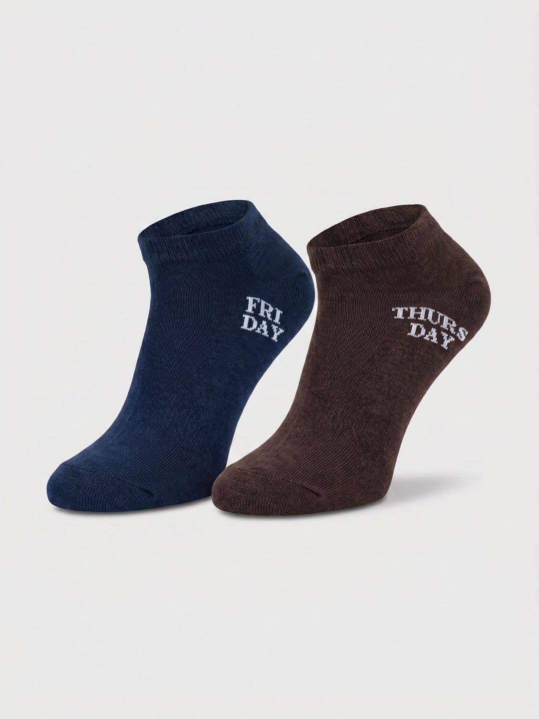 Moda Rapido Men Pack of 2 Cotton Blend Patterned Ankle Length Socks - view 1