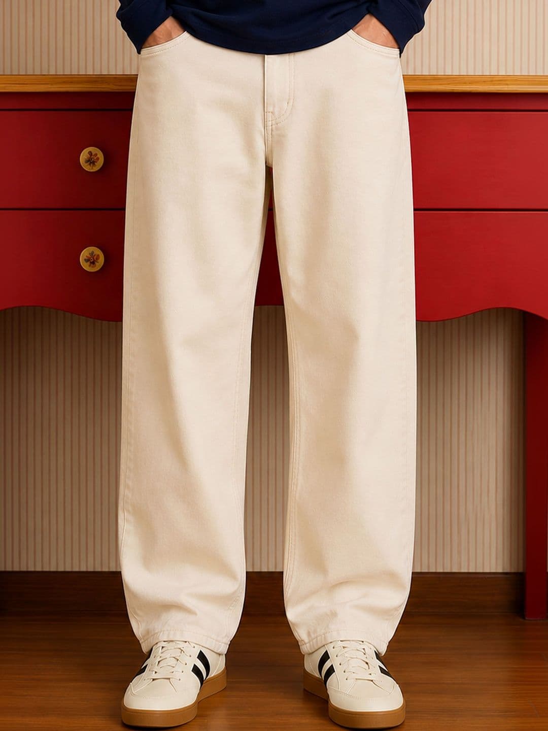 W.T.F - Witnessing True Fashion Men Comfort Regular Fit Mid-Rise Jeans - view 1