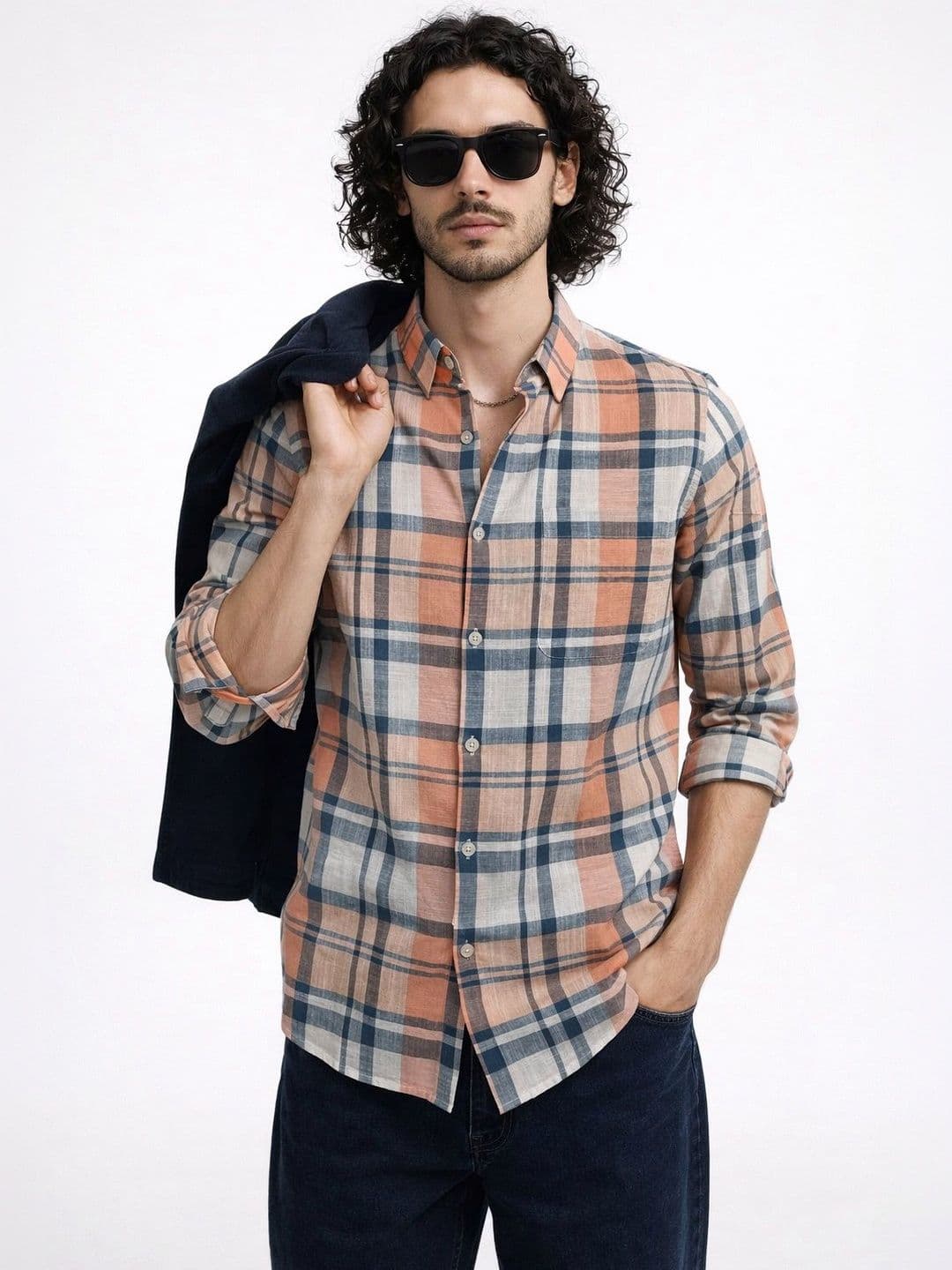 XKIND Men Standard Checked Casual Shirt - view 1