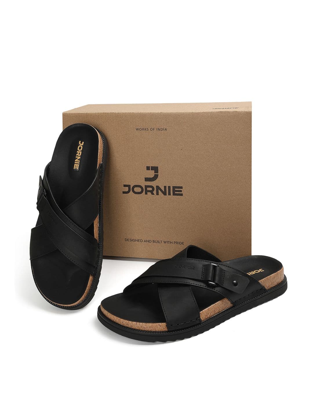 JORNIE Men Leather Sandals - view 1