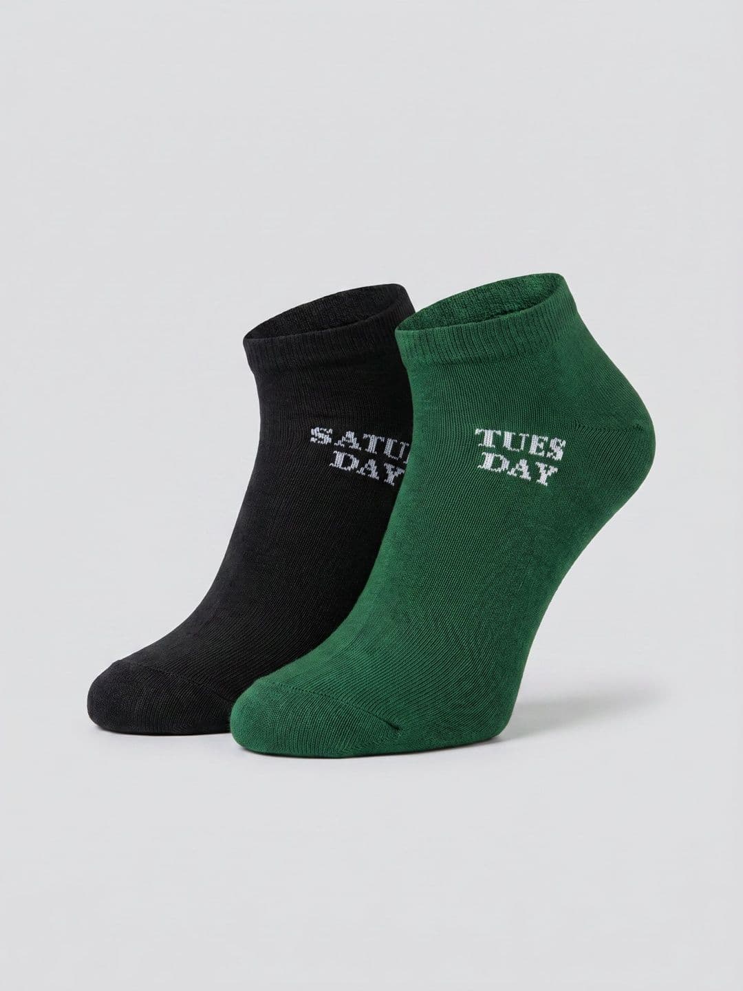 Moda Rapido Men Pack of 2 Cotton Blend Patterned Ankle Length Socks - view 1