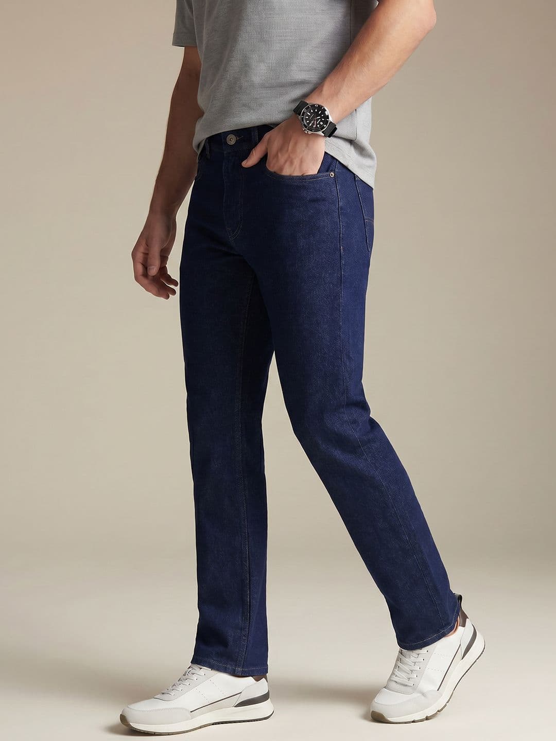 Being Human Men Bootcut Stretchable Jeans - view 1