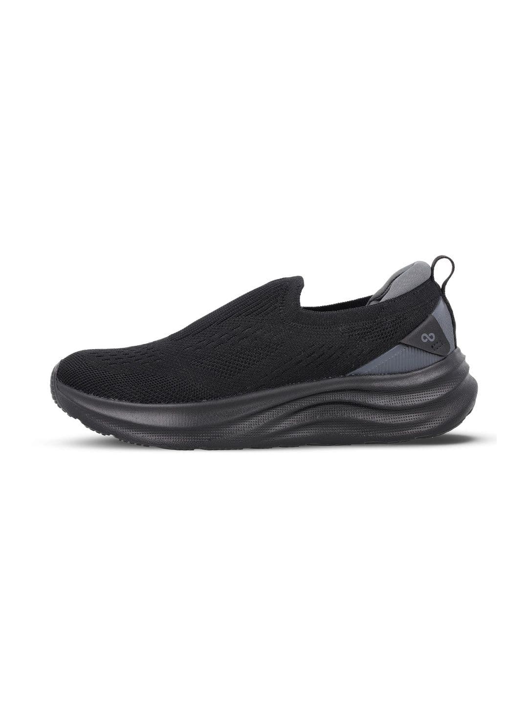Walkaroo Black Comfort fit Cushioned Walking Slip On Sports shoe - ONG97011 - view 1