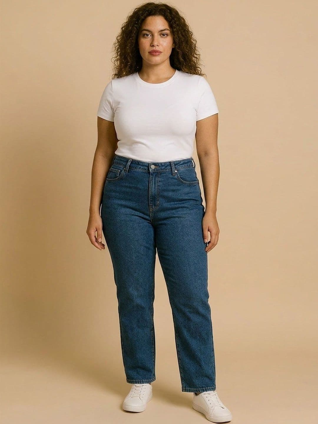 Big Hello - The Plus Life Women Original Regular Fit Mid-Rise Jeans - view 1