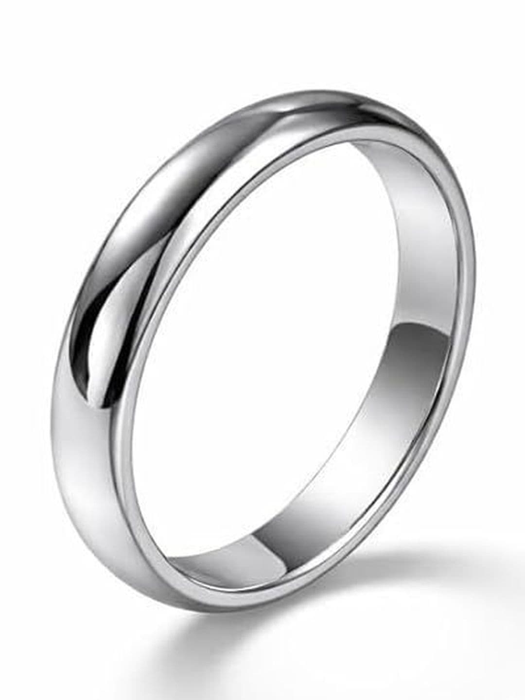 Lovemi Movements Unisex Silver Plated Finger Ring