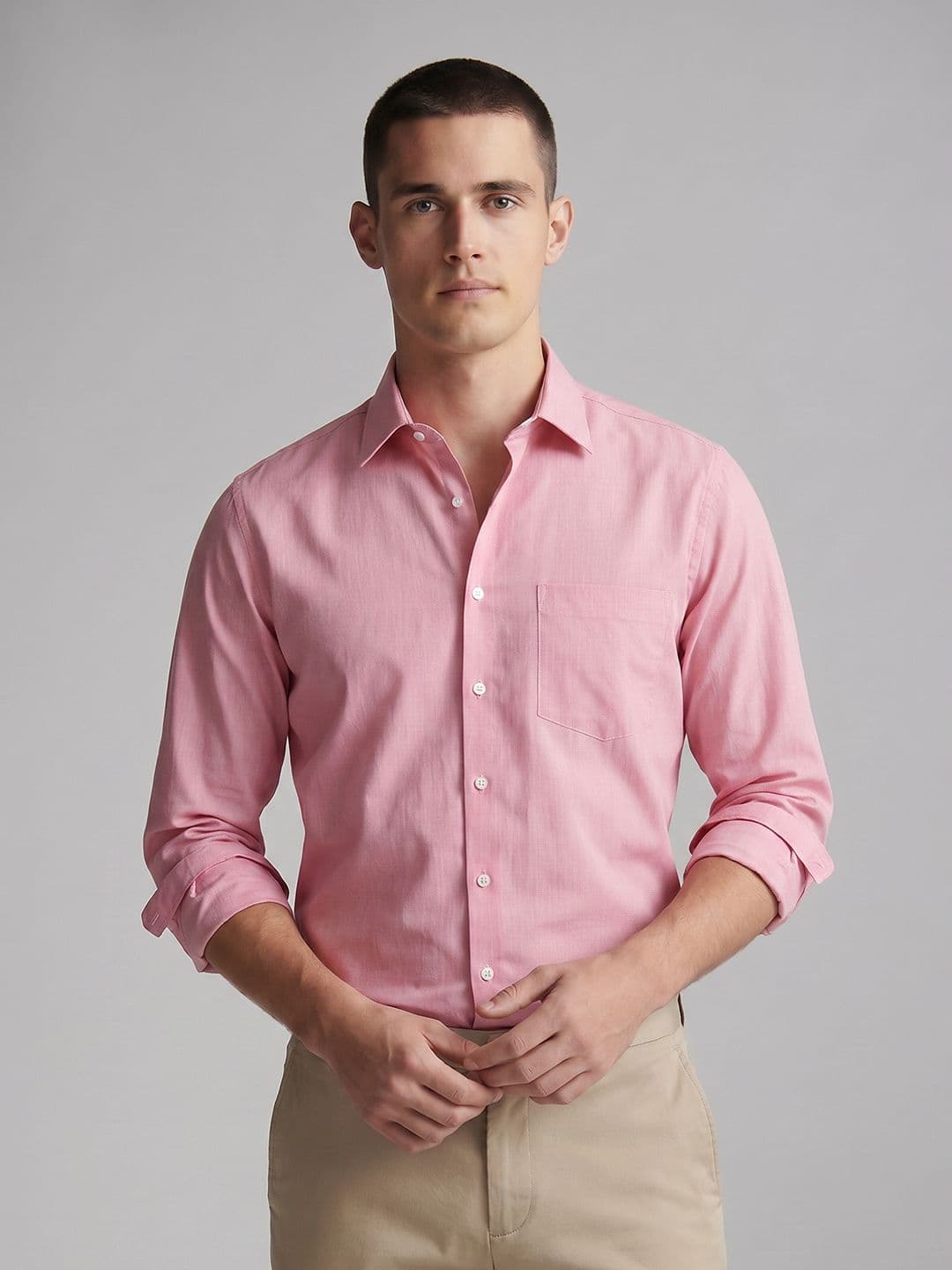 Van Heusen Regular Fit Pure Cotton Casual Shirt - view 1