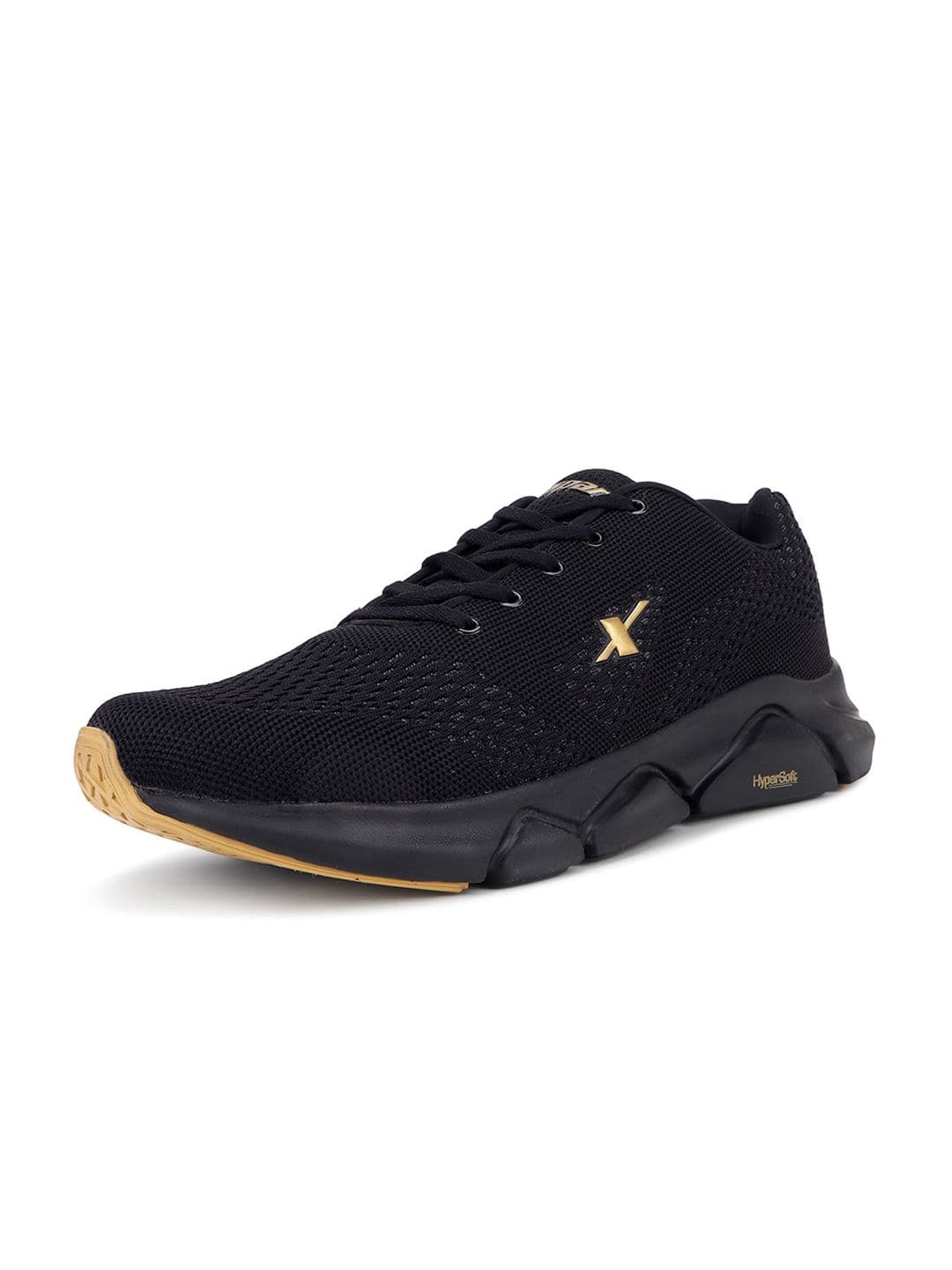 Sparx Men Black Mesh Running Shoes - view 1