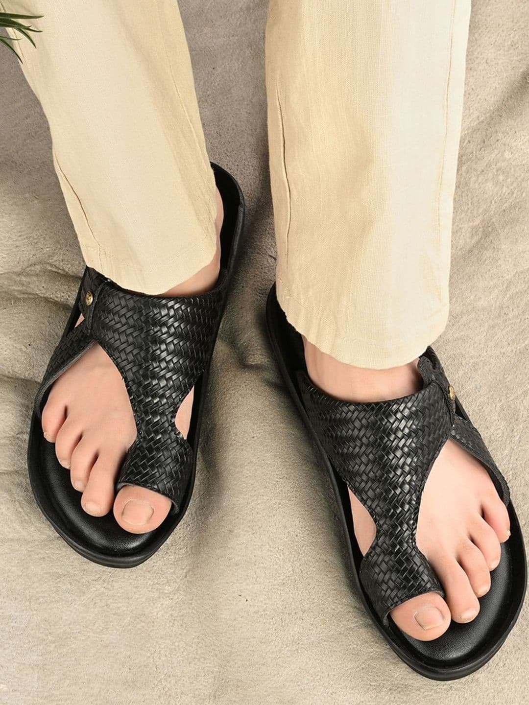 HERE&NOW Men PU Comfort Sandals - view 1