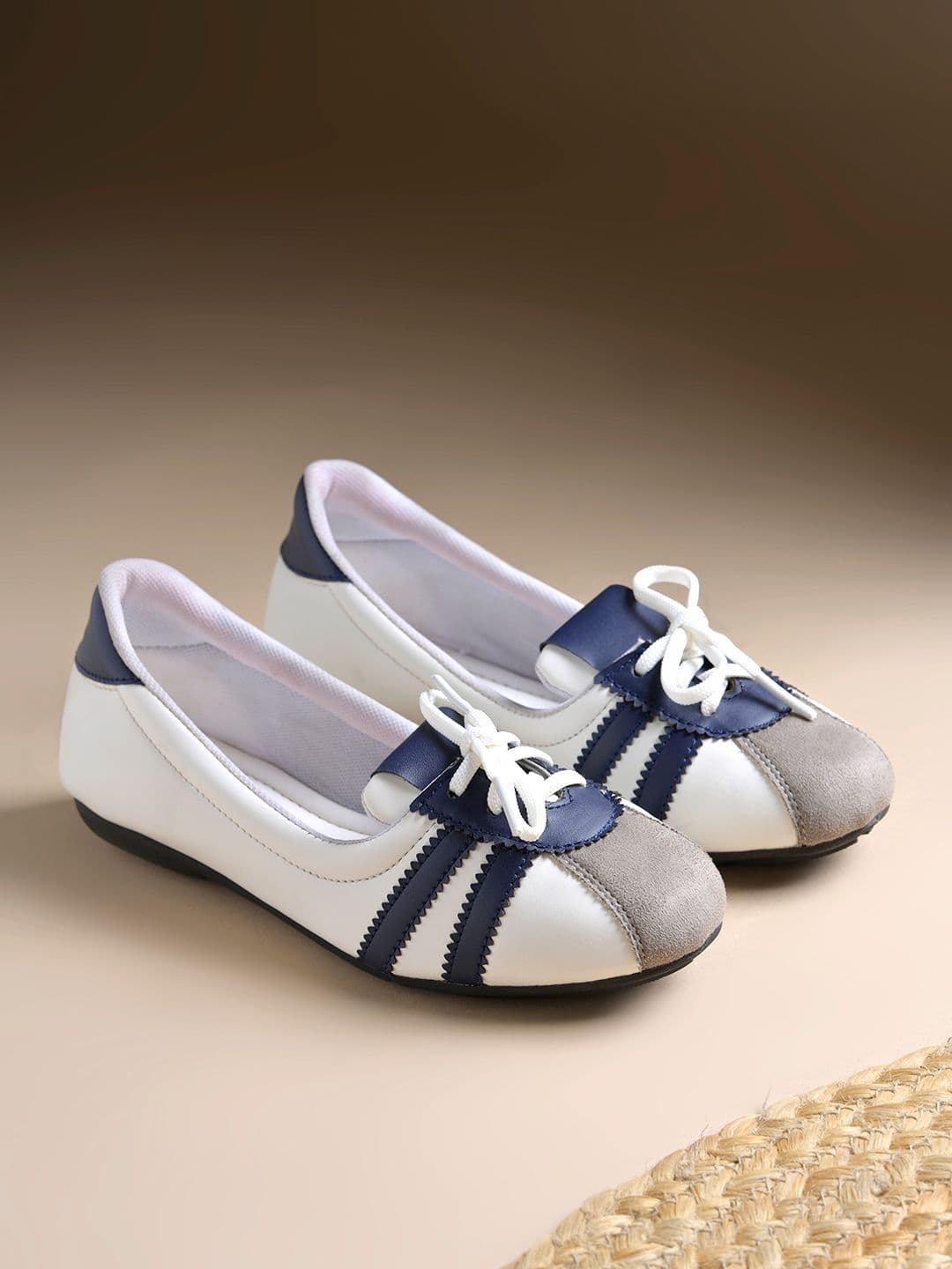Shoetopia Round Toe Slip-On Ballerinas - view 1