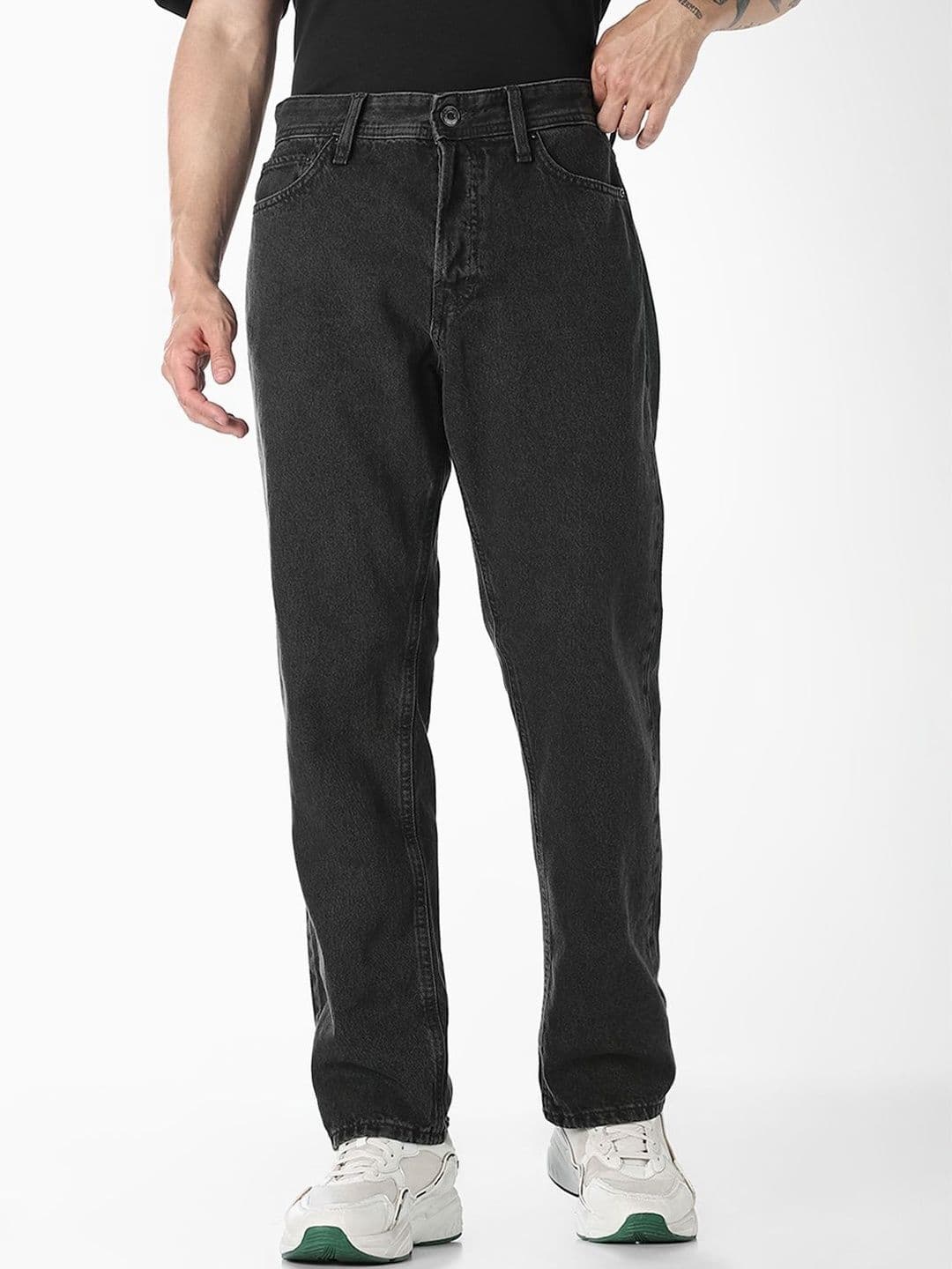 Jack & Jones Men Straight Fit Low-Rise Light Fade Jeans - view 1