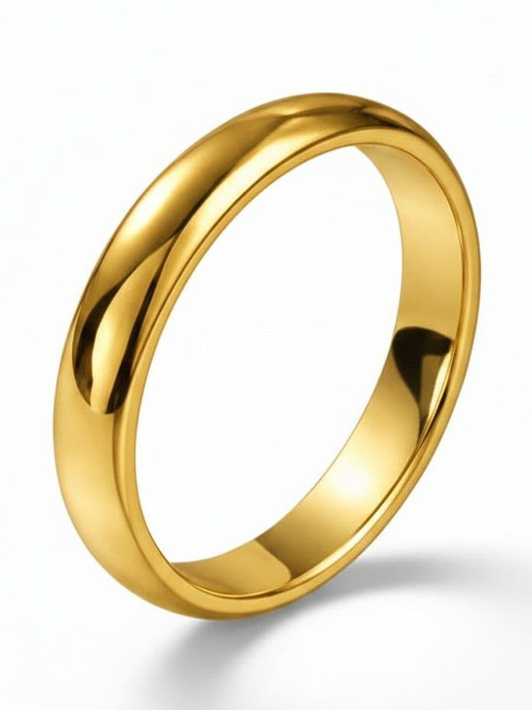 Lovemi Movements Unisex Gold-Plated Finger Ring