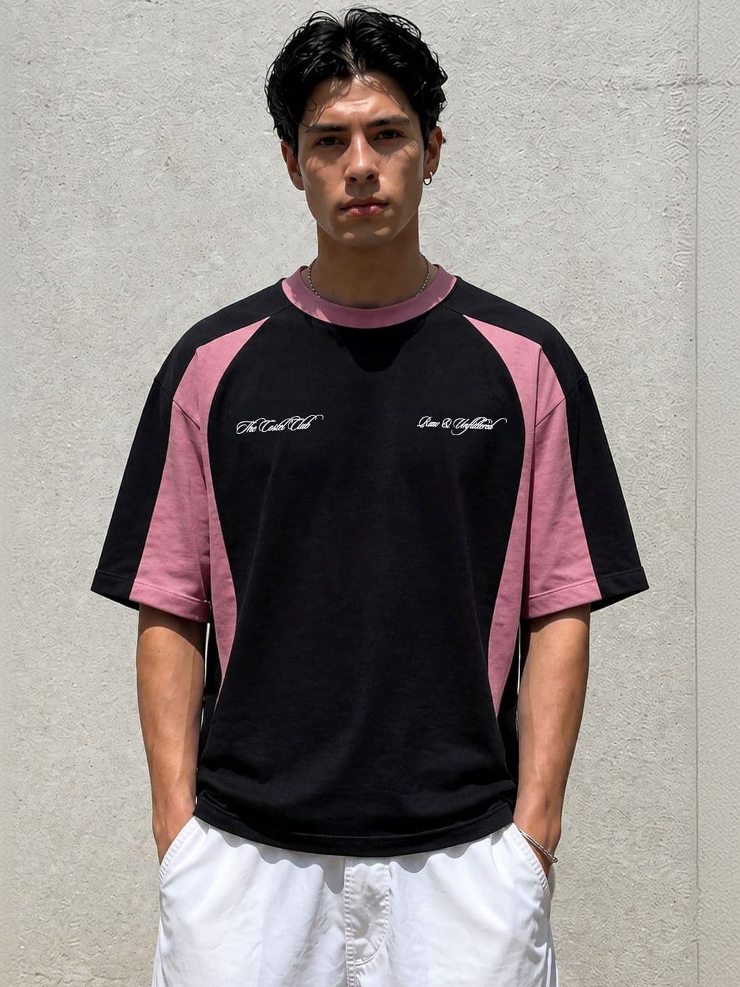 MODA RAPIDO X FITNESS EXCHANGE Men Typography Colourblocked T-shirt - view 1