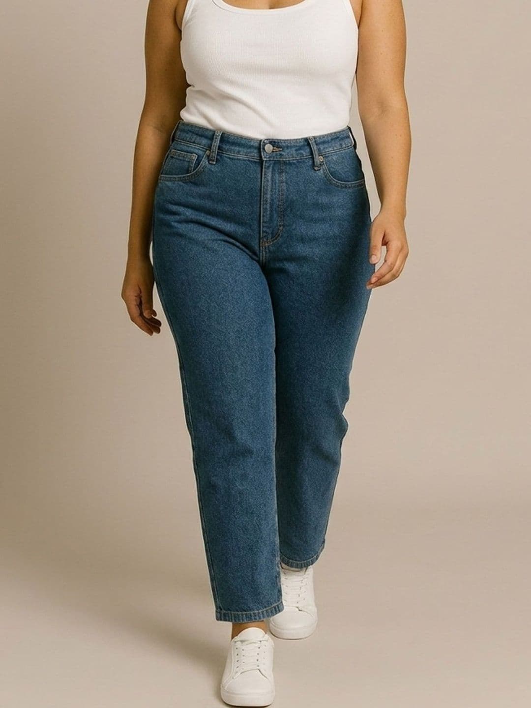 Big Hello - The Plus Life Women Original Regular Fit Mid-Rise Jeans - view 1