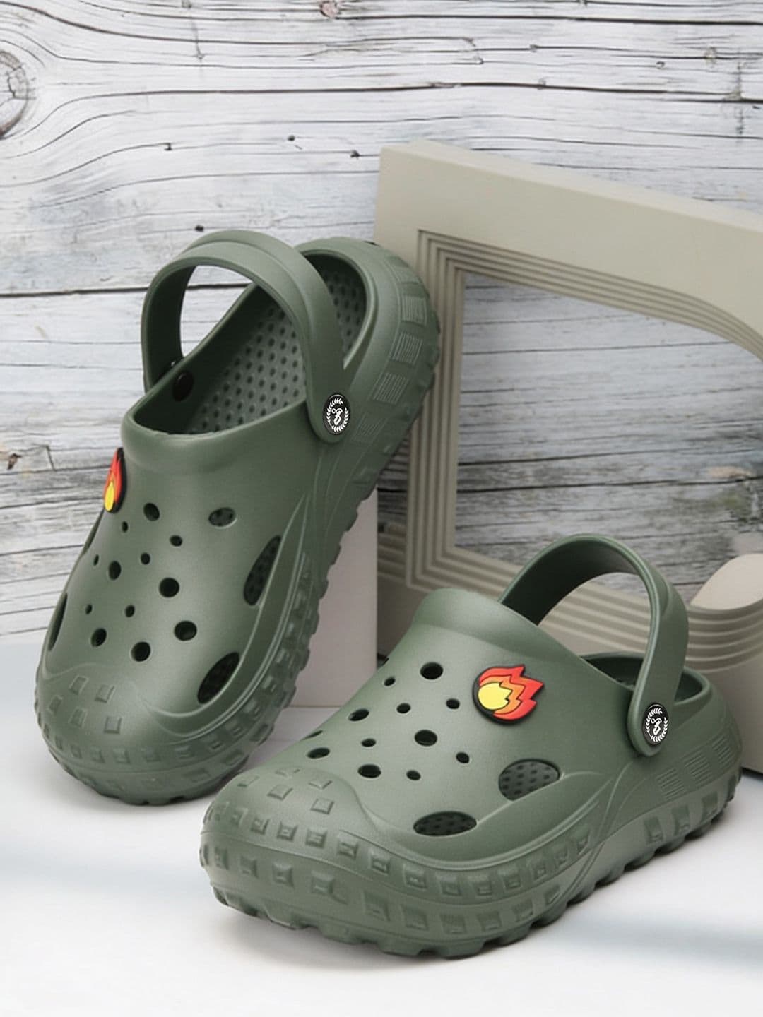 Impakto Men Lightweight & Breathable EVA Waterproof with Backstrap Slip-on Clogs - view 1
