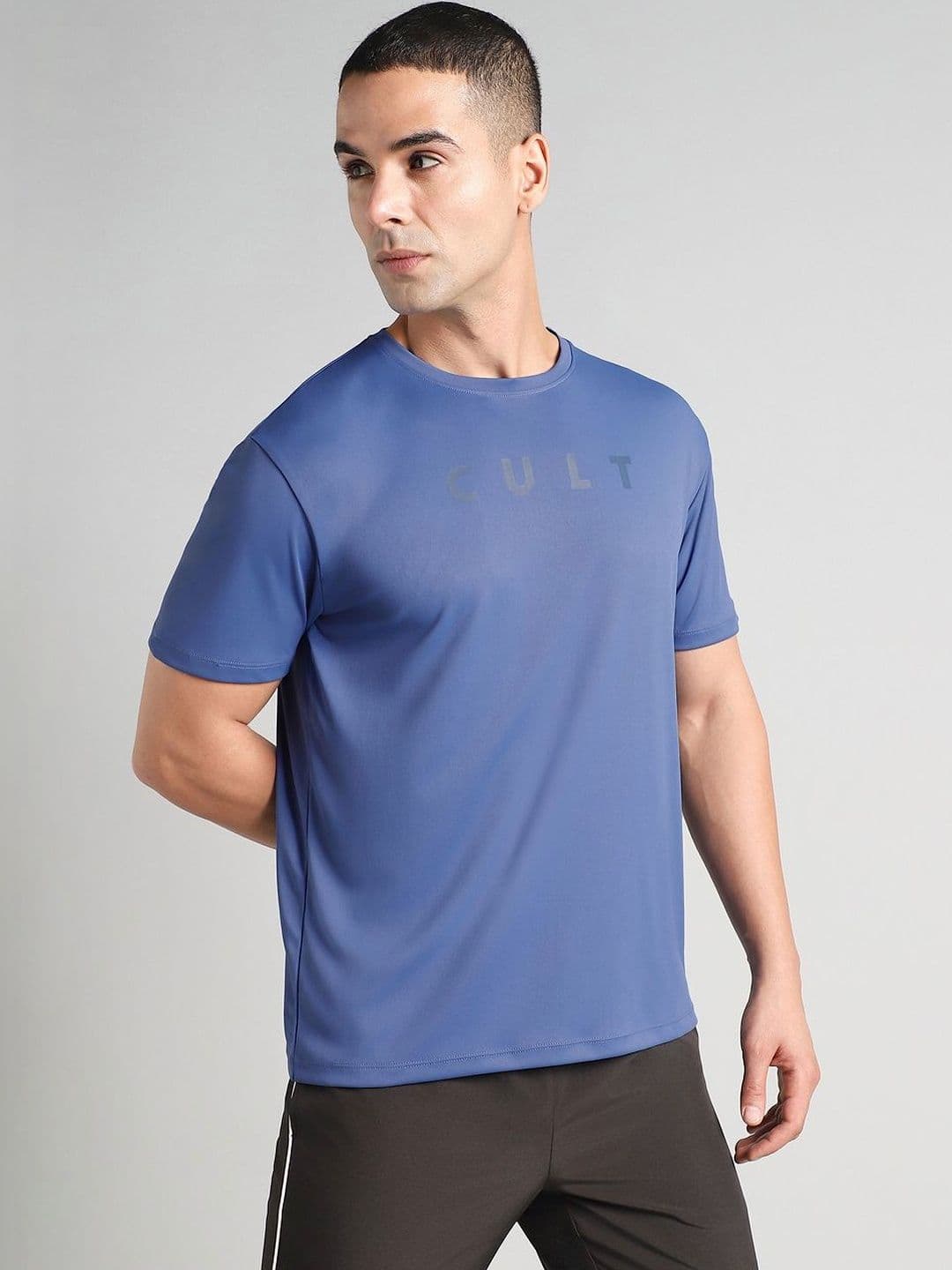 CULT Men's Blue All Day Training T-shirt - view 1