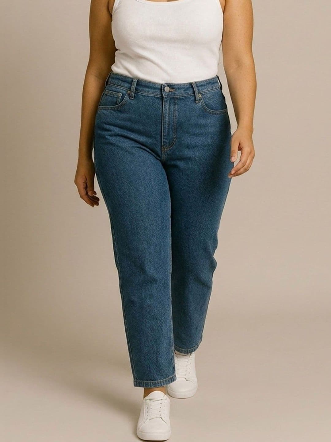 Big Hello - The Plus Life Women Original Regular Fit Mid-Rise Jeans - view 1
