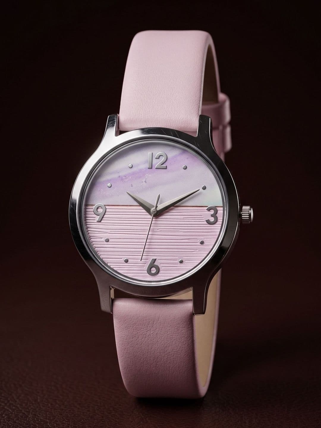 VIRAKTI Women Dial & Leather Straps Analogue Watch F-75-PINK VIR - view 1