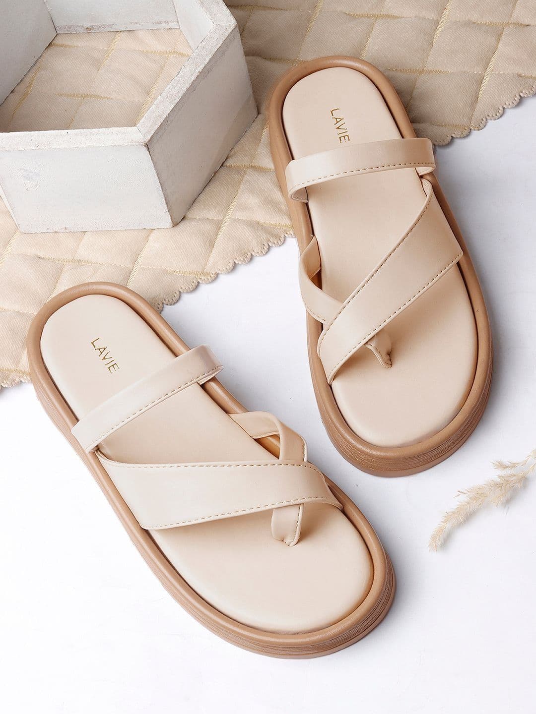 Lavie Women Open Toe Flats - view 1