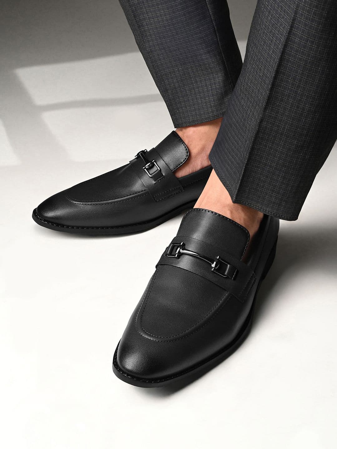 LOUIS STITCH Men Formal Slip On Moccasin Shoes - view 1