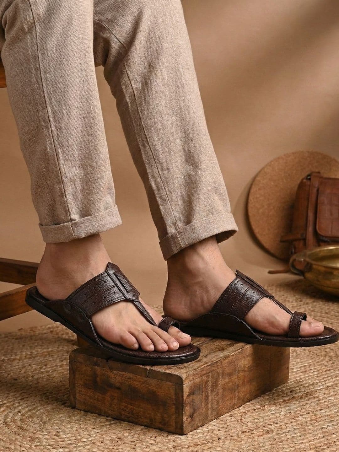 House of Pataudi Men Comfort Sandals - view 1