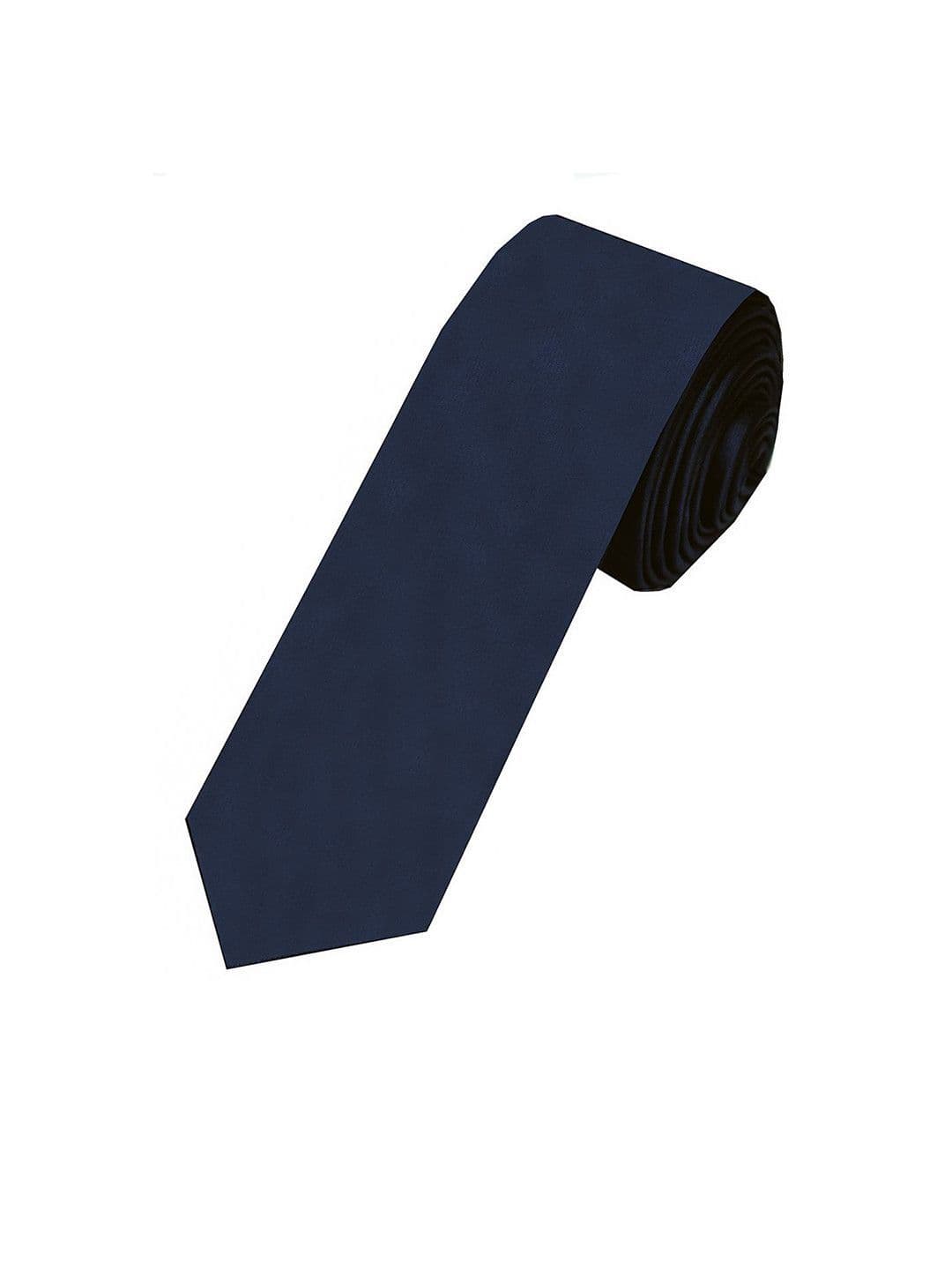 Leonardi Men Solid Formal Skinny Tie - view 1