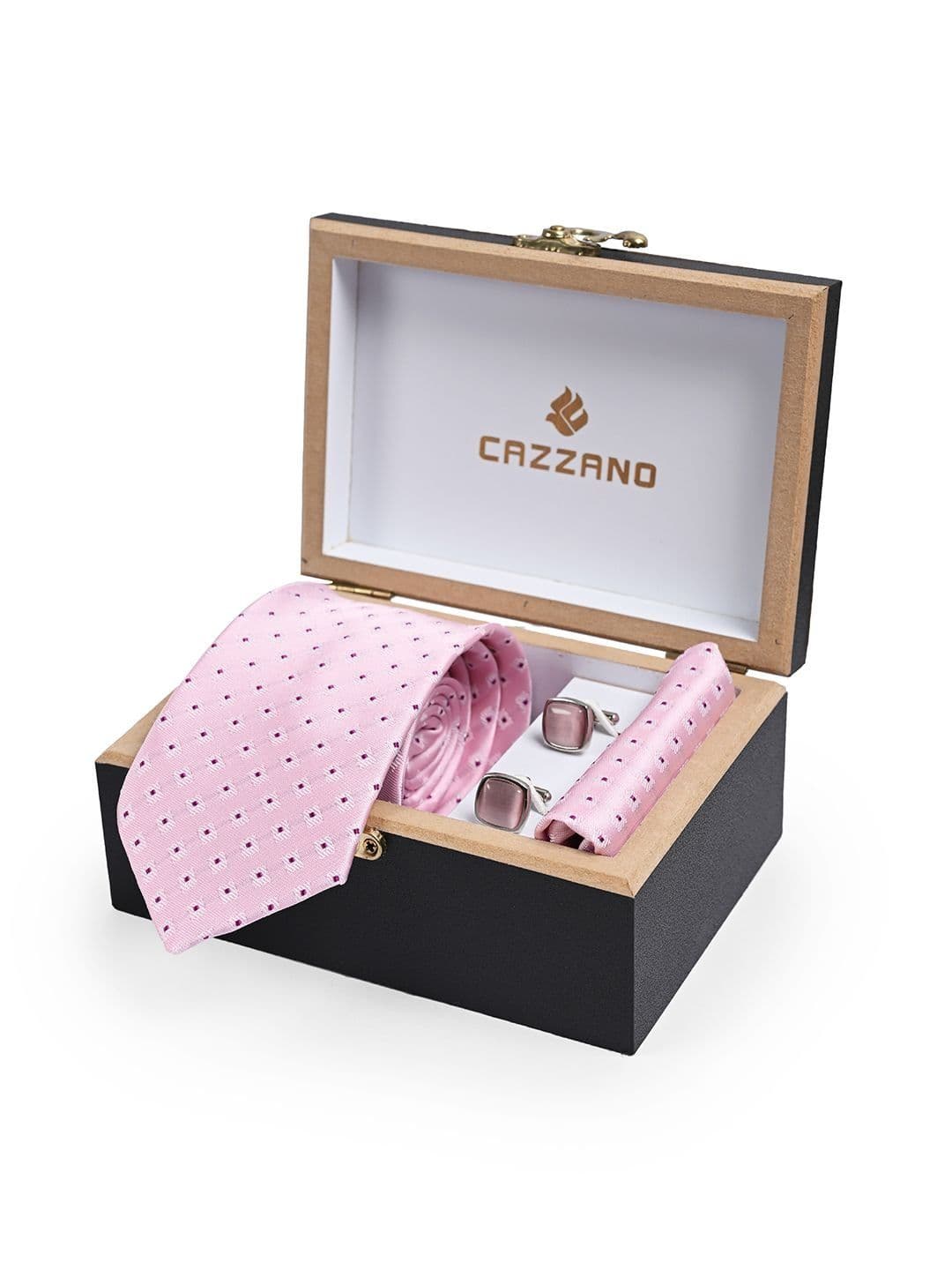 Cazzano Printed Ties and Cufflinks