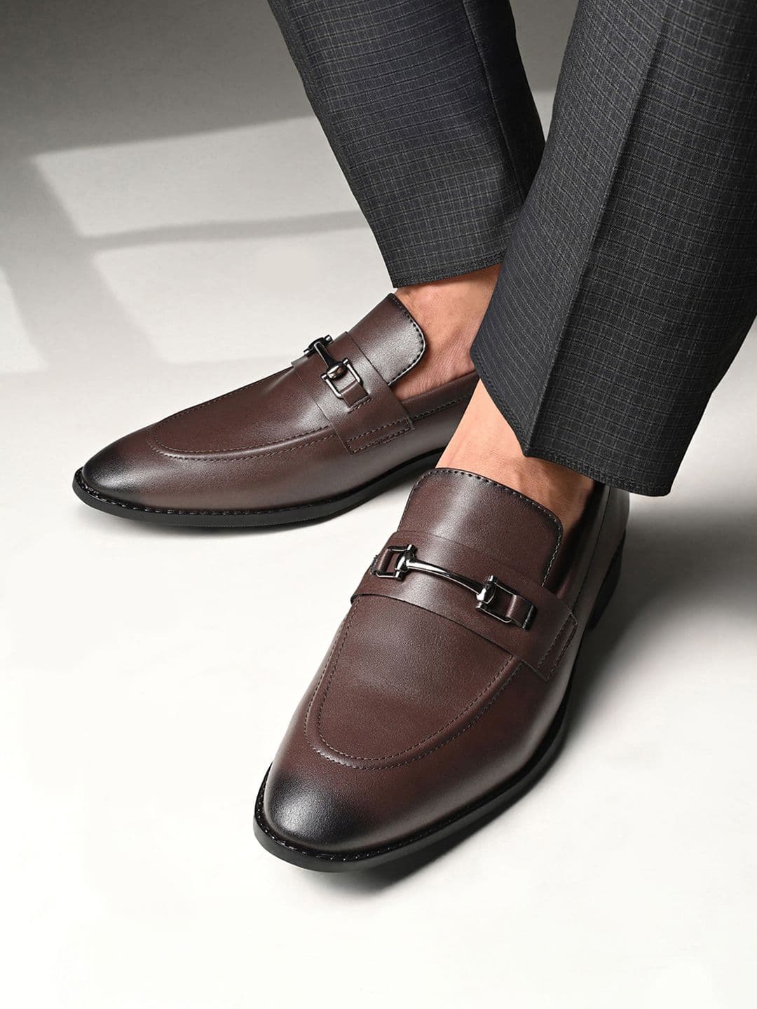 LOUIS STITCH Men Formal Slip On Moccasin Shoes - view 1