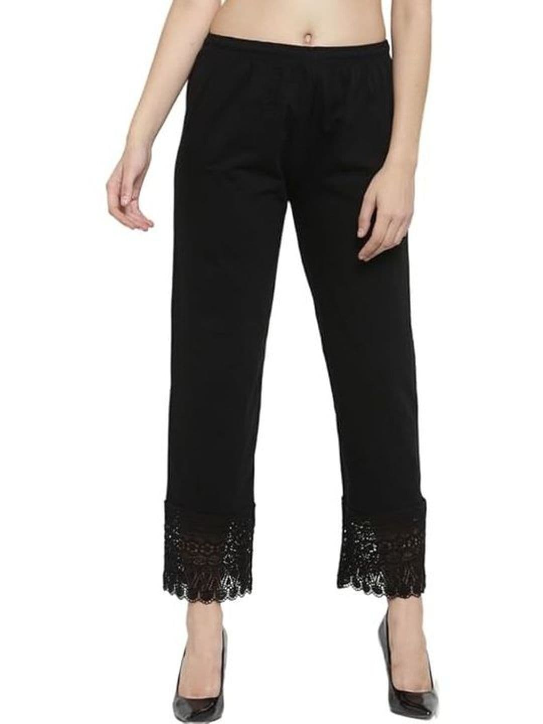 TNQ Women Embroidered Cropped Ethnic Palazzos - view 1