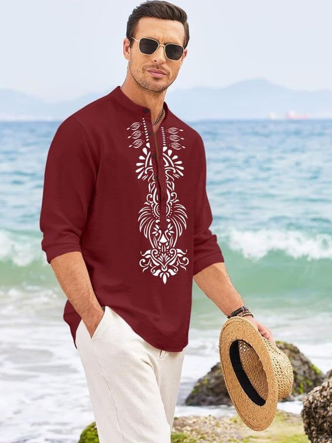 FINIVO FASHION Men Comfort Printed Casual Shirt - view 1