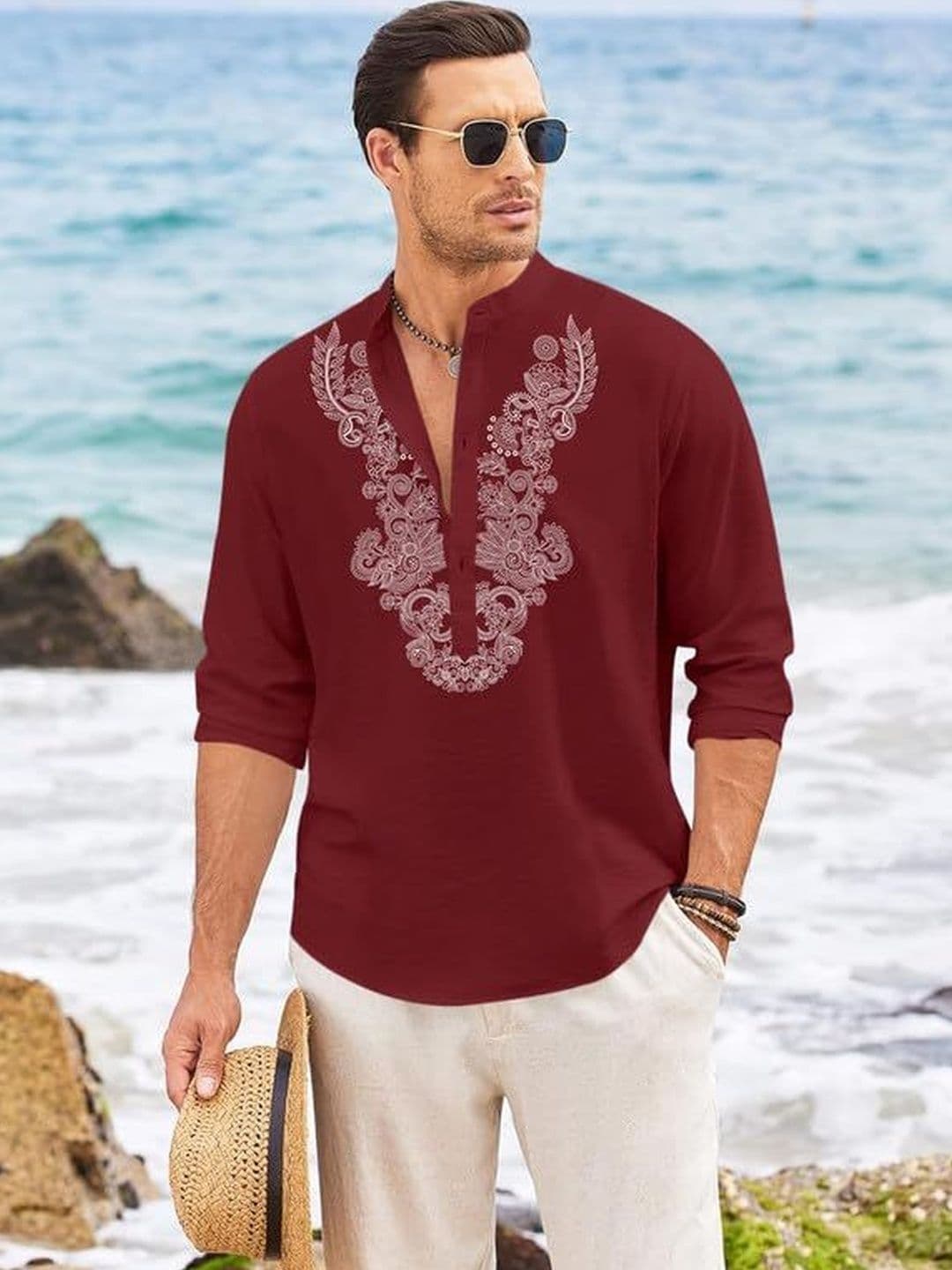 FINIVO FASHION Men Comfort Printed Casual Shirt - view 1