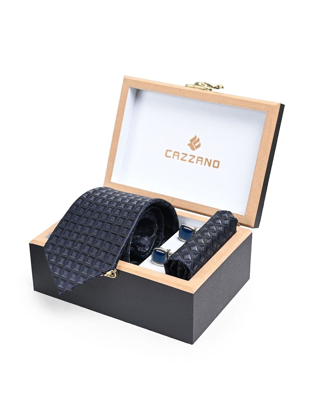 Cazzano Printed Ties and Cufflinks