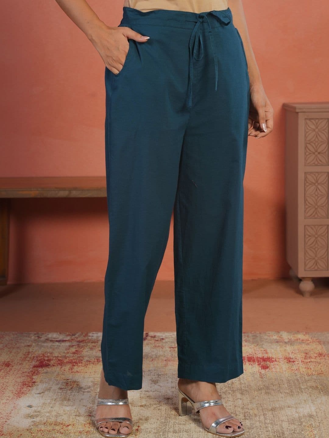Aramya Women Ethnic Palazzos - view 1
