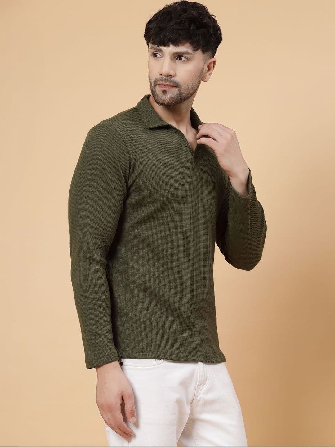 HERE&NOW Men Polo Collar T-shirt - view 1
