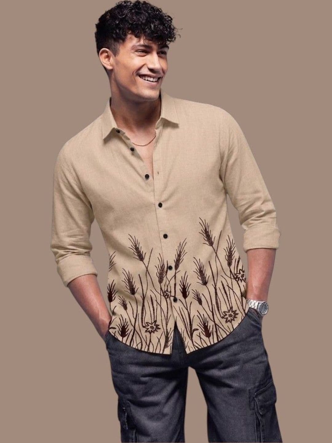 DWELLER COOPER Men Comfort Printed Casual Shirt - view 1