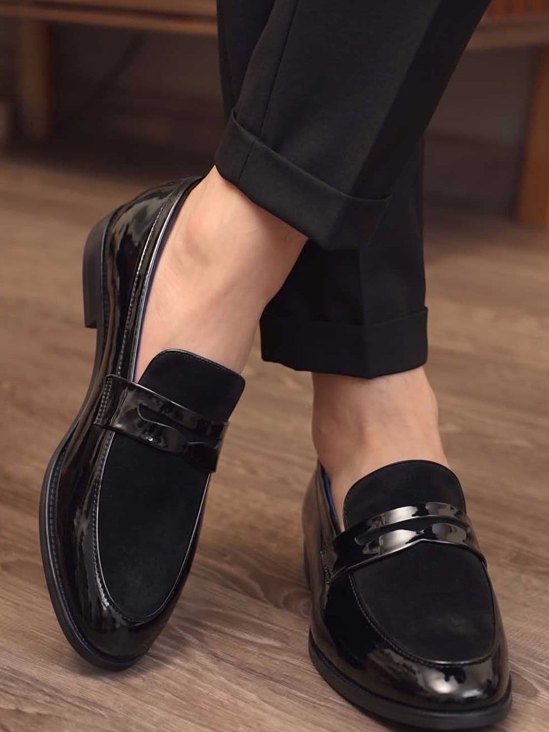HERE&NOW Men Round Toe Formal Slip On Shoes - view 1