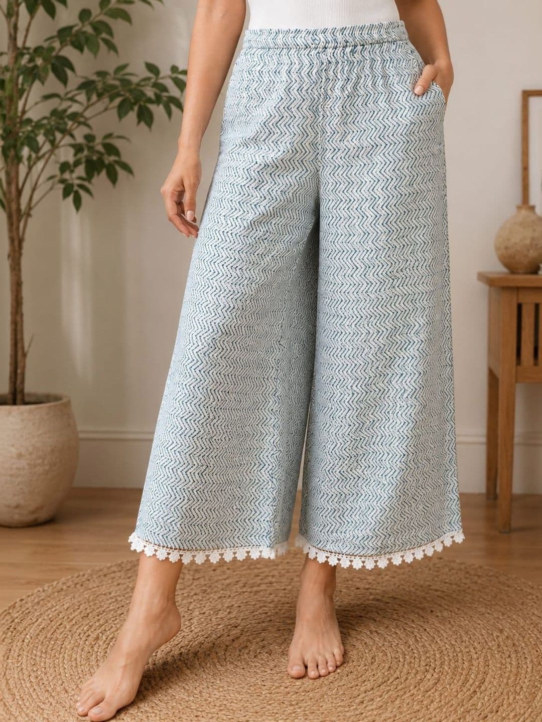 Meeranshi Women Printed Palazzos - view 1