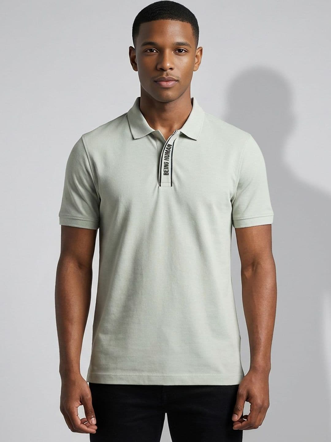 Being Human Men Polo Collar T-shirt - view 1